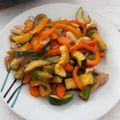 El cooksnap de Débora Cantero Martínez cuando hizo Wok de verduras con pollo.