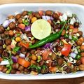 Naheed Alam's cooksnap of when they made Kala Chana Salad.