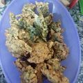 El cooksnap de Georgina Lunansky cuando hizo Buñuelos de acelga.