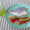 El cooksnap de Pati Heeren cuando hizo Escalivada tradicional.