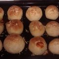 El cooksnap de Maria Gimenez cuando hizo Bolas de Queso.