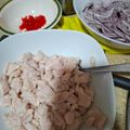 El cooksnap de Pilar Silva Ramos cuando hizo Ceviche de Pollo.