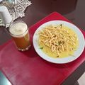 El cooksnap de Ivan Camilo Duran cuando hizo Crema de Auyama con pollo.