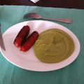 El cooksnap de Sandra Naranjo cuando hizo Puré de brócolis.