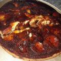 El cooksnap de Gisela Nosti cuando hizo Torta invertida de manzana.