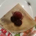 El cooksnap de Brisa Bernardet Calderon cuando hizo Deliciosas Crepas Dulces con Fresas.