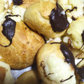 El cooksnap de Enviargabriela cuando hizo Profiteroles -bombas de crema-.