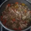 El cooksnap de Berta Maldonado cuando hizo Escabeche de pollo (economico).