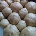 Cooksnap dari Ummu Atikah (winda) untuk resep Roti sobek kukus karakter isi selai coklat homemade