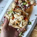 El cooksnap de poramoralhambre cuando hizo Ceviche de coliflor.
