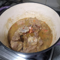 El cooksnap de sramella cuando hizo Cazuela de pavo con champiñones.