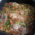 El cooksnap de vyr cuando hizo Bondiola a la portuguesa con vino tinto.