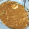 El cooksnap de Kaotika Pingüineta HC cuando hizo Judías blancas con patatas y huevo.