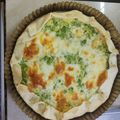 El cooksnap de Mony cuando hizo Tarta de brócoli y queso🥦 con masa casera 🤍.