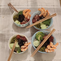 El cooksnap de Jose Ramon Royo cuando hizo Poke bowl de salmón y langostinos.