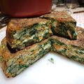 El cooksnap de Patricia Moyes cuando hizo Tortilla de verduras ralladas.