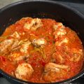El cooksnap de Regi cuando hizo Contramuslos de pollo en salsa de tomate casera.