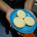 El cooksnap de Lena Rivero cuando hizo Alfajores de maicena.