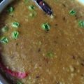 Sanchita Banerjee's cooksnap of when they made নিরামিষ মুগ ডাল (Niramish moong dal recipe in Bengali).