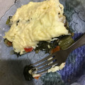 El cooksnap de Nicole Muñoz cuando hizo Pastel de acelga.