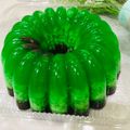 Cooksnap dari Windi Wulandari untuk resep Puding Lumut Pandan Lapis Cokelat