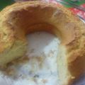 El cooksnap de Fernanda Monardes cuando hizo Queque de Yogurt.