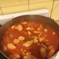 El cooksnap de Jorge Lozano cuando hizo Pollo a la portuguesa.