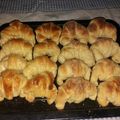 El cooksnap de Yazmin Aien cuando hizo Medialunas de manteca.
