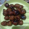 Cooksnap dari reni titania untuk resep Sate Telur Puyuh Bumbu Bacem