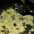 El cooksnap de Andrea Castellanos Díaz cuando hizo Huevos con nopal.