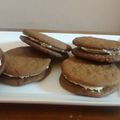El cooksnap de Euge Chaparro cuando hizo Oreo cookies .