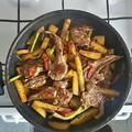 El cooksnap de Emanuel Lopez Haar cuando hizo Costillas de cordero con ajos tiernos.
