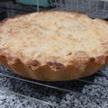El cooksnap de alicia beatriz infante cuando hizo Crumble de manzana.