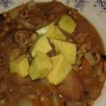 El cooksnap de Sobeida pérez cuando hizo Patitas de cerdo con alubias (caraotas, judías) blancas.