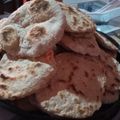 El cooksnap de Paula Cagliero cuando hizo Pan Árabe.