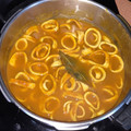 El cooksnap de Marta cuando hizo Calamares a la riojana.