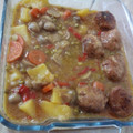 El cooksnap de Elena C cuando hizo Albóndigas con setas en salsa de mostaza y soja.