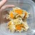 Cooksnap dari mey memey untuk resep Dimsum (Ayam, Udang & Wortel) 🧡🥟🥕