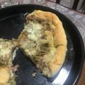 El cooksnap de Sandra Mariela cuando hizo Fugazzeta rellena.