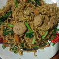 Cooksnap dari Mama Arzan untuk resep Mie goreng sosis simple