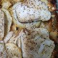 El cooksnap de INMA BLAYA cuando hizo Bacalao al horno con patatas.