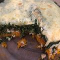 El cooksnap de Anabeldacunha cuando hizo Pastel de calabaza, espinaca y pollo. Sano y muy rico !!.