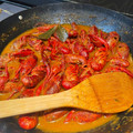 El cooksnap de Jose manuel Zahino trenado cuando hizo Cangrejos de río en salsa 🦀.