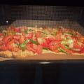 El cooksnap de Antonio Garcia Cifuentes cuando hizo Coca de verduras (Trampó) 🍅🌶🌶🍅.