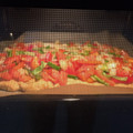 El cooksnap de Antonio Garcia Cifuentes cuando hizo Coca de verduras (Trampó) 🍅🌶🌶🍅.