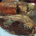 El cooksnap de Silvina Viera cuando hizo Torta marmolada.