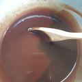 El cooksnap de Silvina Calabrese cuando hizo Ganache de Chocolate.