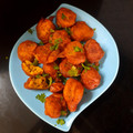 Sushma Savla's cooksnap of when they made வேர்க்கடலை பக்கோடா (Groundnuts pakkoda).