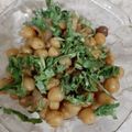 Saira Abdullah's cooksnap of when they made Chana chat.