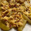 El cooksnap de Andrés cuando hizo Patatas con huevos y bacon.